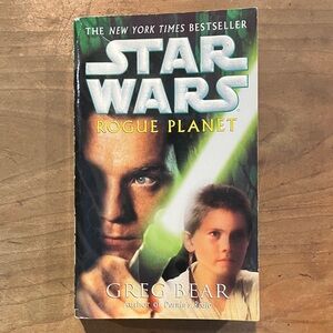 Star Wars: Rogue Planet by Greg Bear - vintage 2001 softcover edition